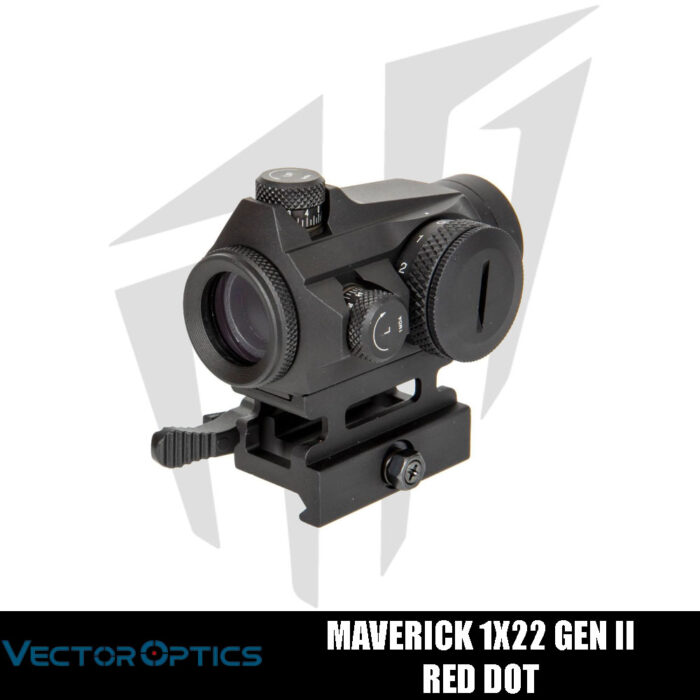 Vector Optics Maverick 1x22 Gen II Red Dot - Siyah