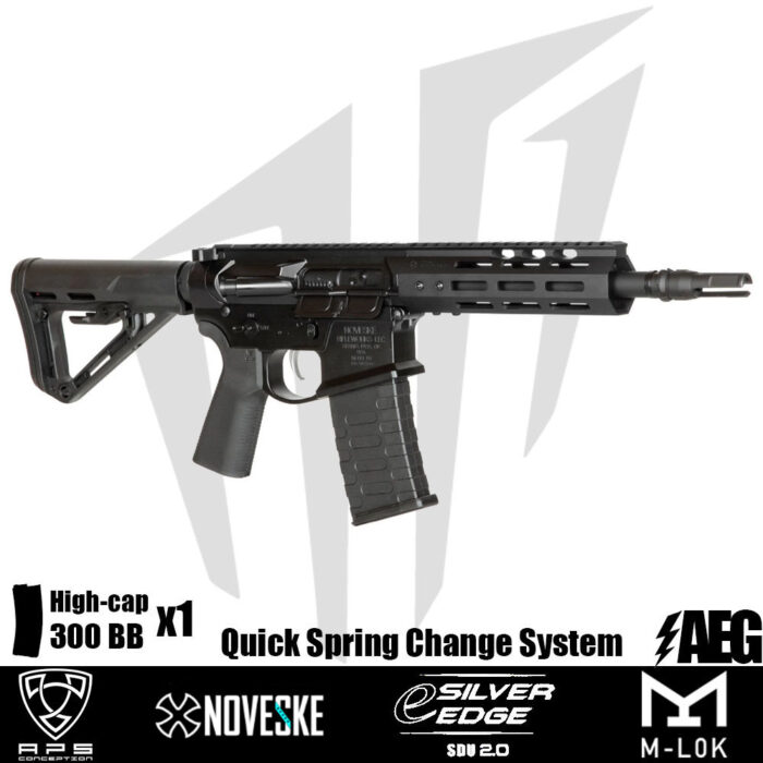 APS Noveske 7.94”’ Gen 4 SBR Airsoft Tüfeği – Siyah