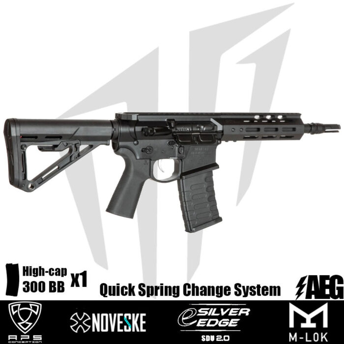 APS Noveske 7.94”’ Gen 4 SBR Airsoft Tüfeği – Siyah
