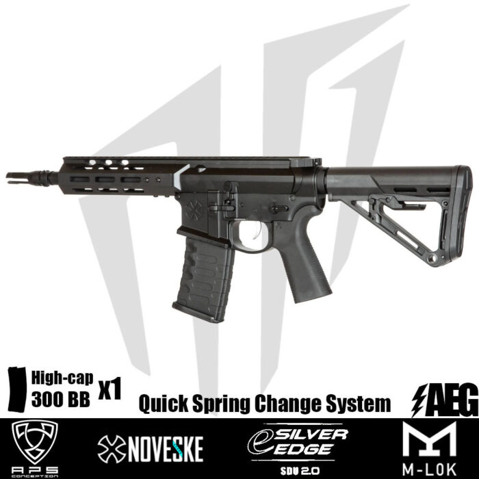 APS Noveske 7.94”’ Gen 4 SBR Airsoft Tüfeği – Siyah