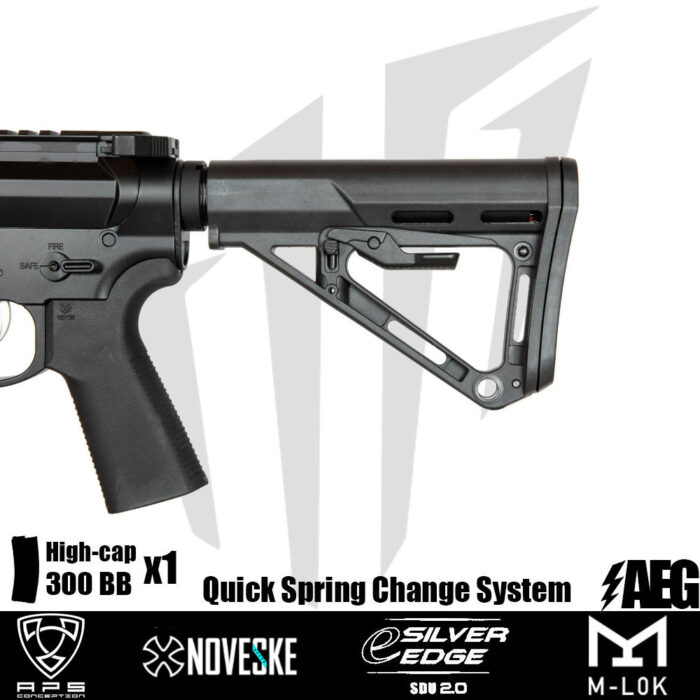 APS Noveske 7.94”’ Gen 4 SBR Airsoft Tüfeği – Siyah