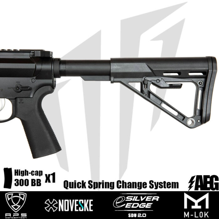 APS Noveske 7.94”’ Gen 4 SBR Airsoft Tüfeği – Siyah