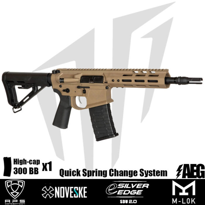 APS Noveske 7.94”’ Gen 4 SBR Airsoft Tüfeği – Tan