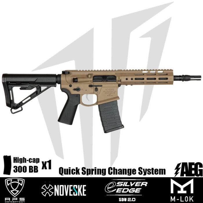 APS Noveske 7.94”’ Gen 4 SBR Airsoft Tüfeği – Tan