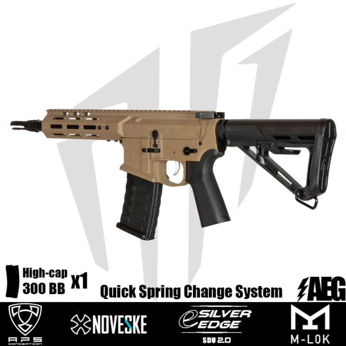 APS Noveske 7.94”’ Gen 4 SBR Airsoft Tüfeği – Tan