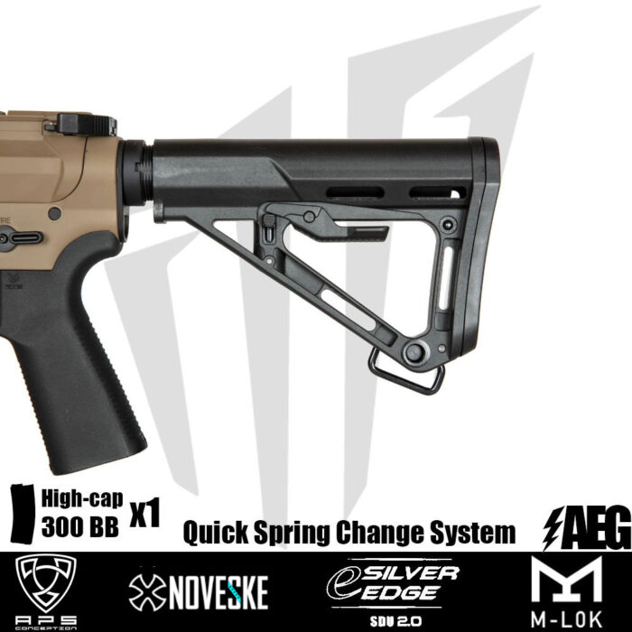 APS Noveske 7.94”’ Gen 4 SBR Airsoft Tüfeği – Tan