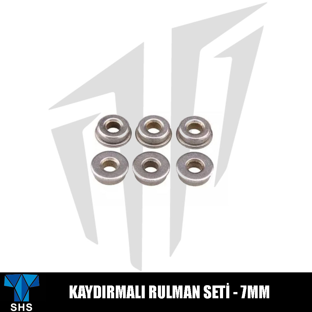 SHS Kaymalılı Rulman Seti - 7mm