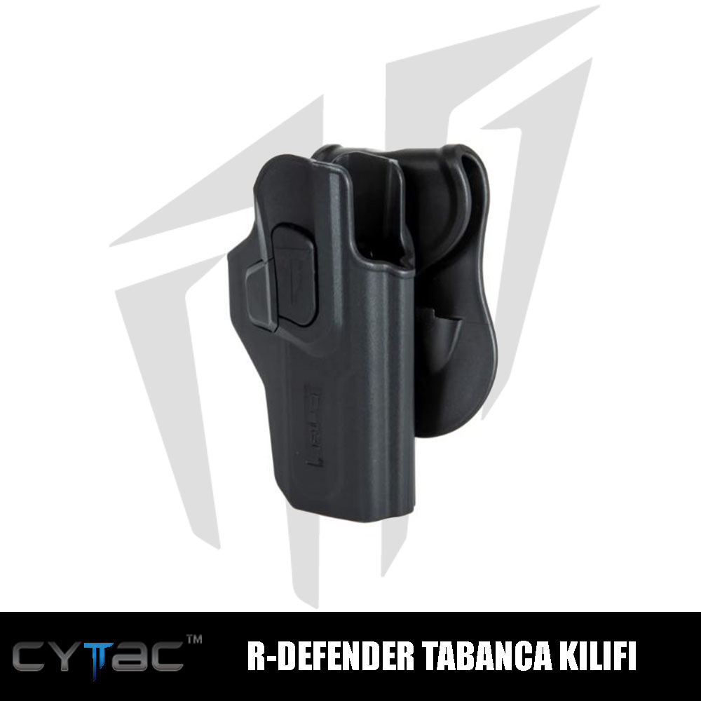 Cytac R-DEFENDER Tabanca Kılıfı CZ P-09, P-07 GEN 4 - Siyah Cytac R-DEFENDER Tabanca Kılıfı CZ P-09, P-07 GEN 4 - Siyah