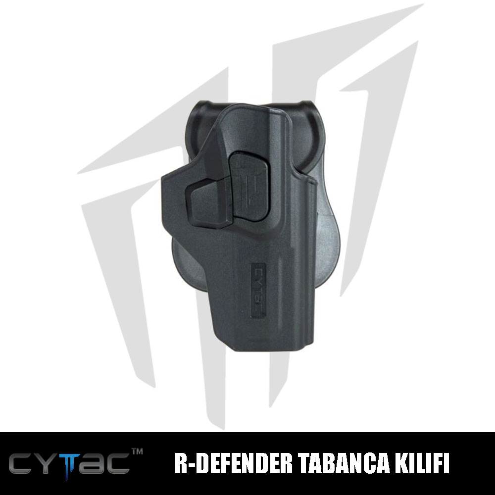 Cytac R-DEFENDER Tabanca Kılıfı CZ P-09, P-07 GEN 4 - Siyah Cytac R-DEFENDER Tabanca Kılıfı CZ P-09, P-07 GEN 4 - Siyah