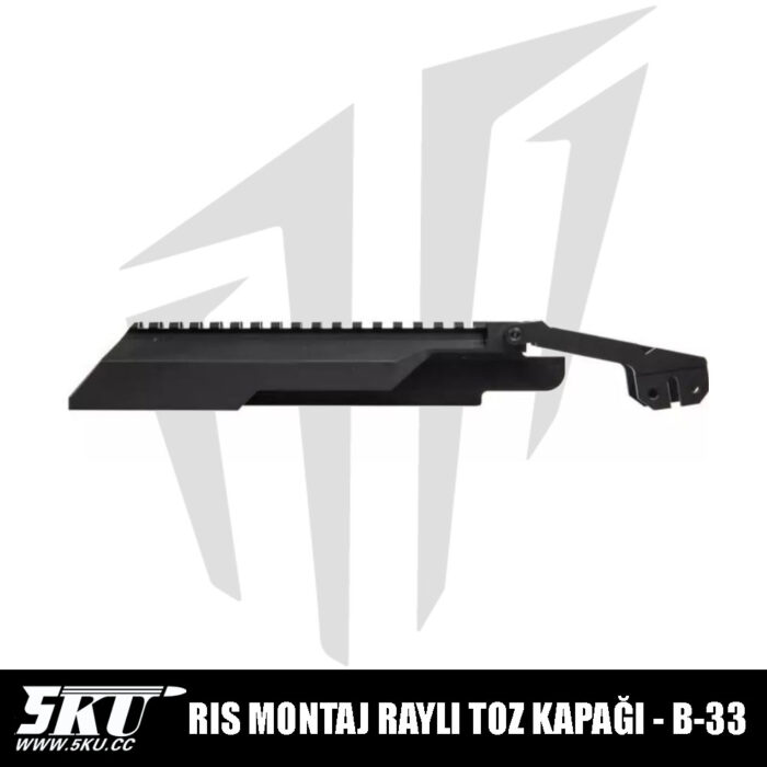 5KU RIS Montaj Raylı Ak Toz Kapağı - B-33 Classic