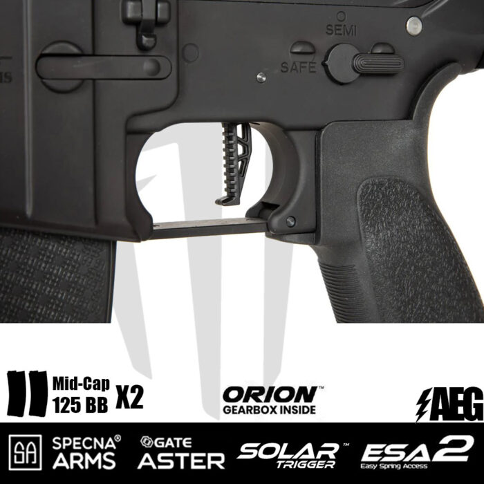 Specna Arms RRA SA-E14 EDGE 2.0™ Airsoft Tüfeği – Siyah