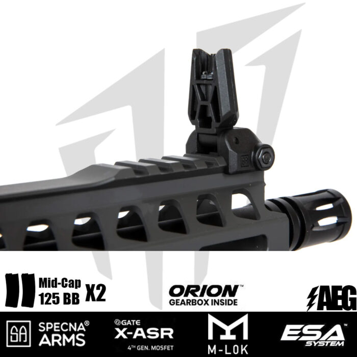 Specna Arms RRA & SI SA-E17-L EDGE™ Airsoft Tüfeği – Chaos Grisi