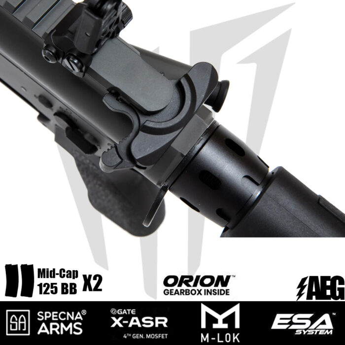 Specna Arms RRA & SI SA-E17-L EDGE™ Airsoft Tüfeği – Chaos Grisi