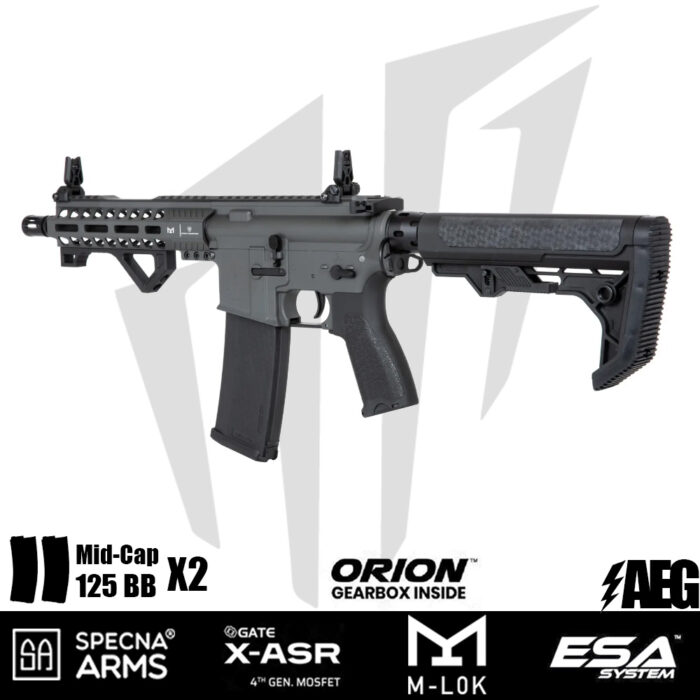 Specna Arms RRA & SI SA-E17-L EDGE™ Airsoft Tüfeği – Chaos Grisi