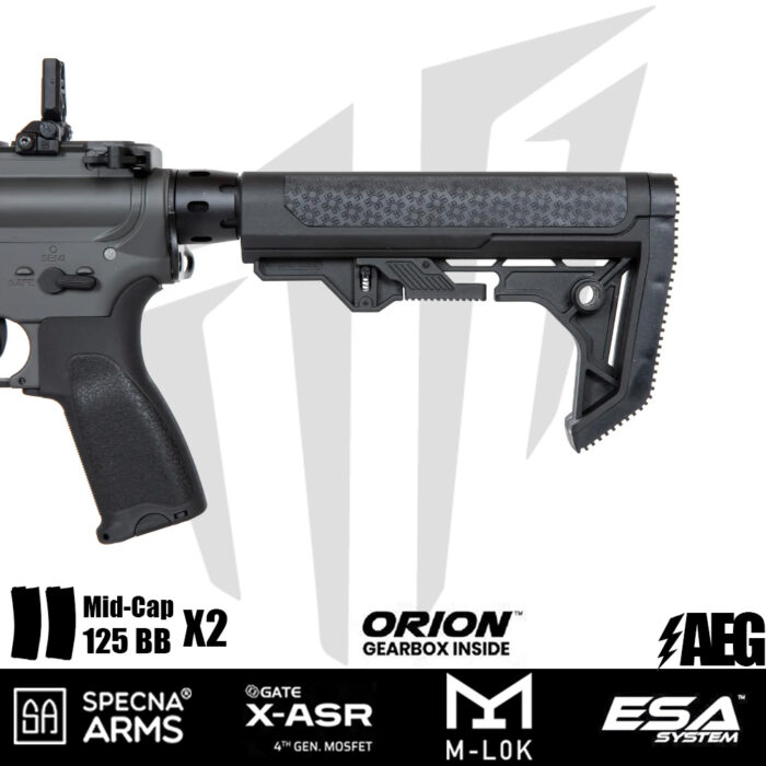 Specna Arms RRA & SI SA-E17-L EDGE™ Airsoft Tüfeği – Chaos Grisi