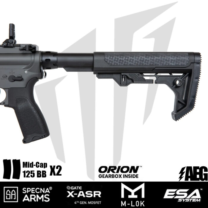 Specna Arms RRA & SI SA-E17-L EDGE™ Airsoft Tüfeği – Chaos Grisi