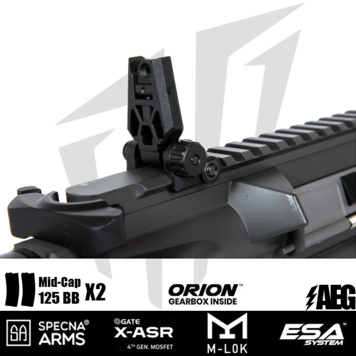 Specna Arms RRA & SI SA-E17-L EDGE™ Airsoft Tüfeği – Chaos Grisi