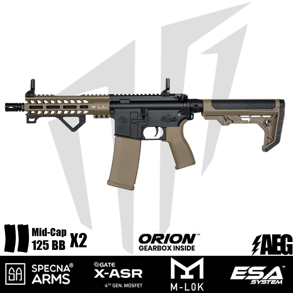 Specna Arms RRA & SI SA-E17-L EDGE™ Airsoft Tüfeği – Yarım Tan