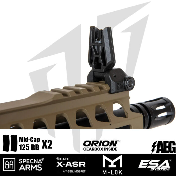 Specna Arms RRA & SI SA-E17-L EDGE™ Airsoft Tüfeği – Yarım Tan