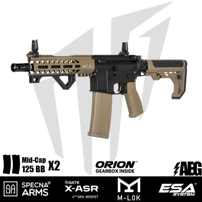 Specna Arms RRA & SI SA-E17-L EDGE™ Airsoft Tüfeği – Yarım Tan