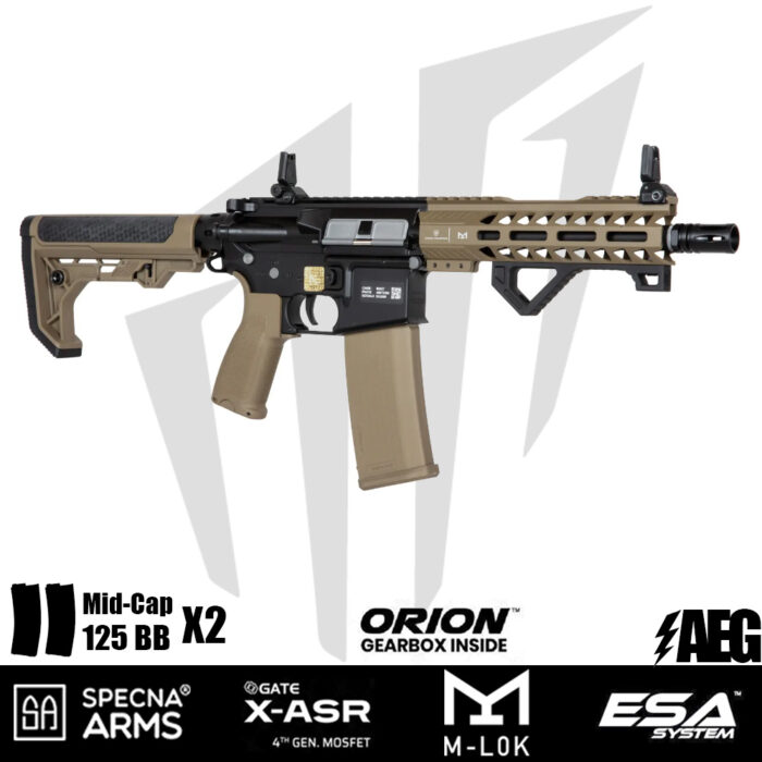 Specna Arms RRA & SI SA-E17-L EDGE™ Airsoft Tüfeği – Yarım Tan