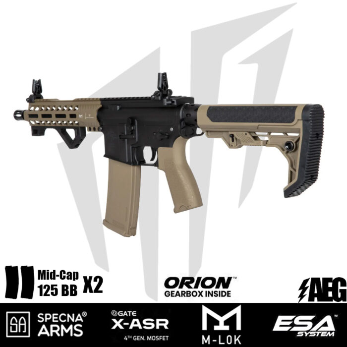 Specna Arms RRA & SI SA-E17-L EDGE™ Airsoft Tüfeği – Yarım Tan