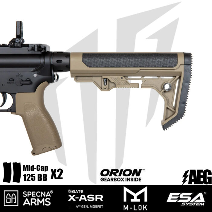 Specna Arms RRA & SI SA-E17-L EDGE™ Airsoft Tüfeği – Yarım Tan