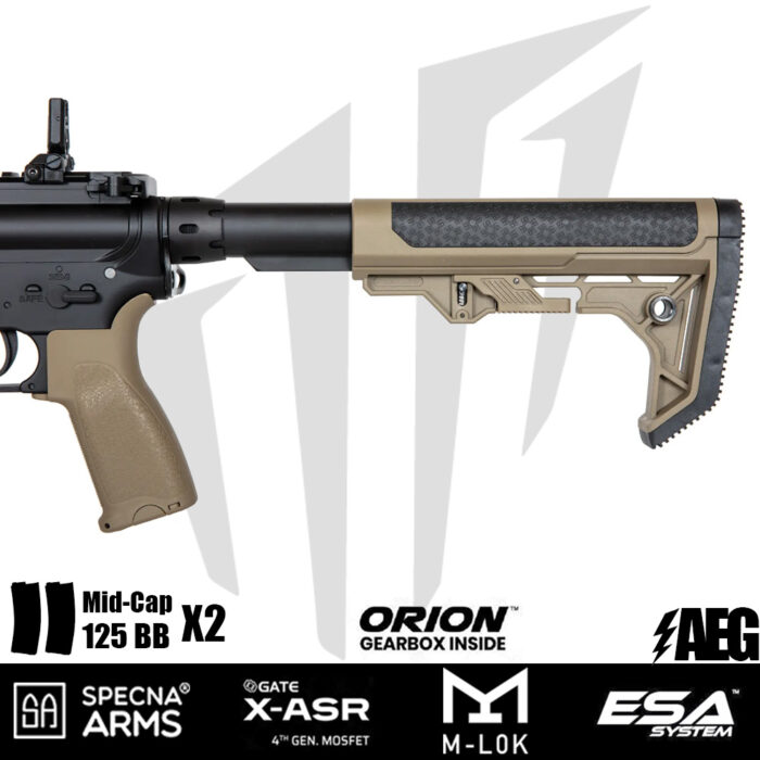 Specna Arms RRA & SI SA-E17-L EDGE™ Airsoft Tüfeği – Yarım Tan