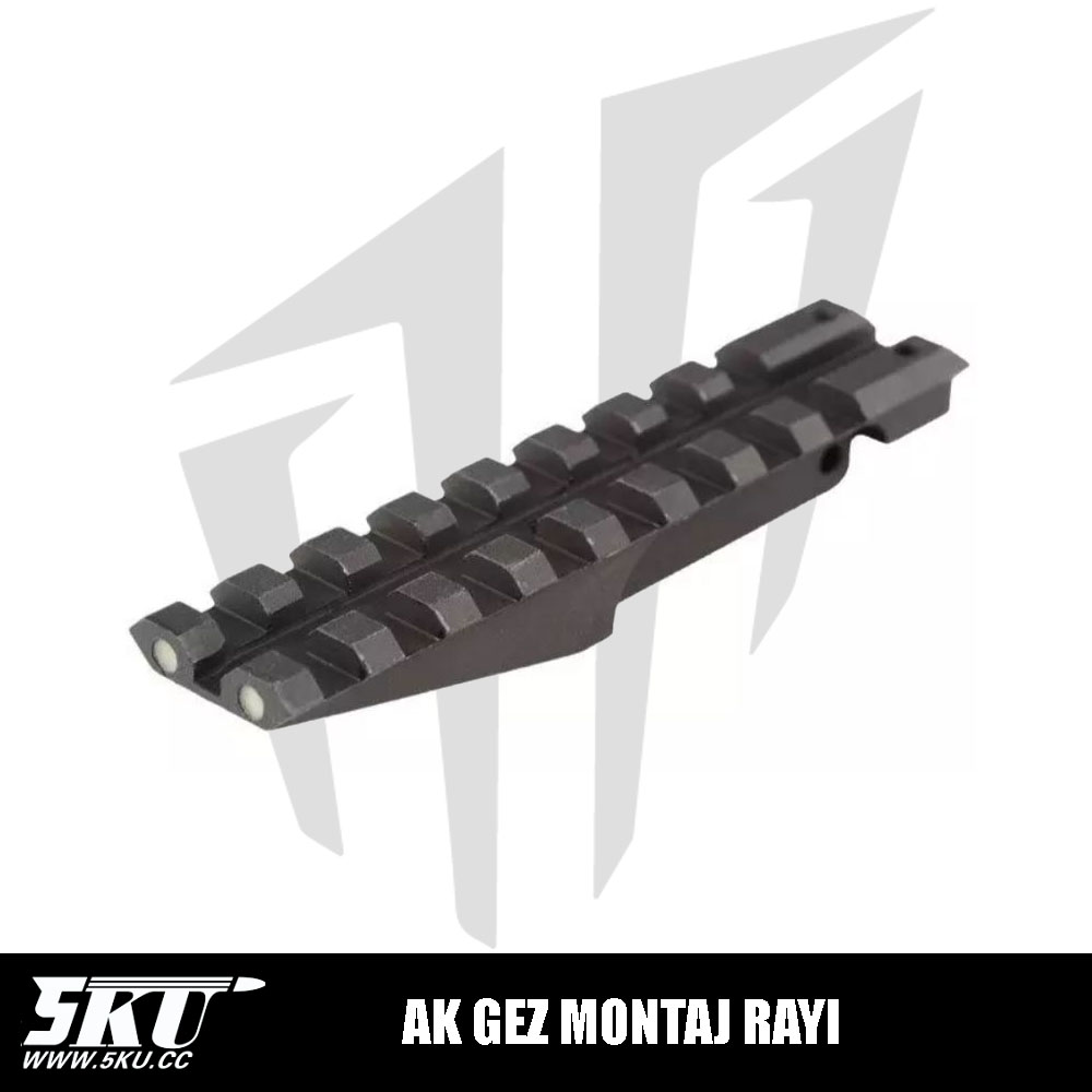 5KU AK Airsoft Tüfekleri İçin Gez Montaj Rayı – Siyah