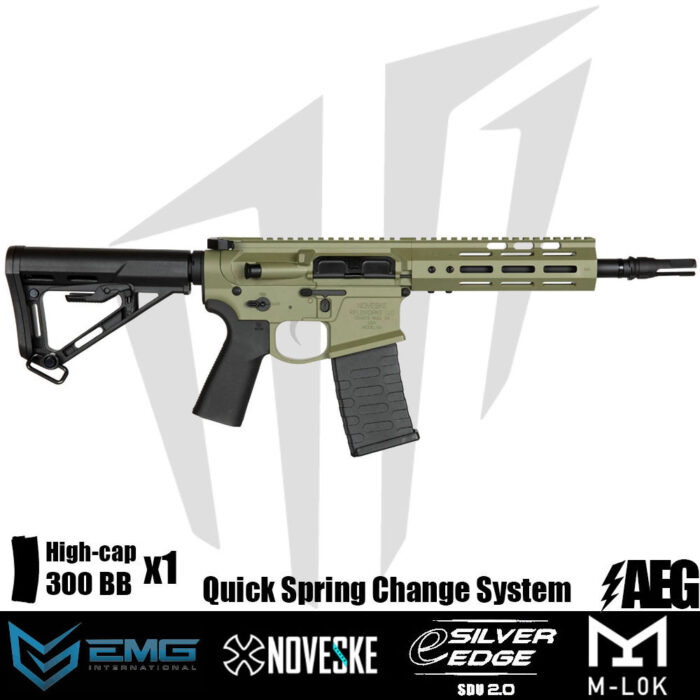 EMG Noveske 7.94 Gen 4 SBR Airsoft Tüfeği – Yeşil