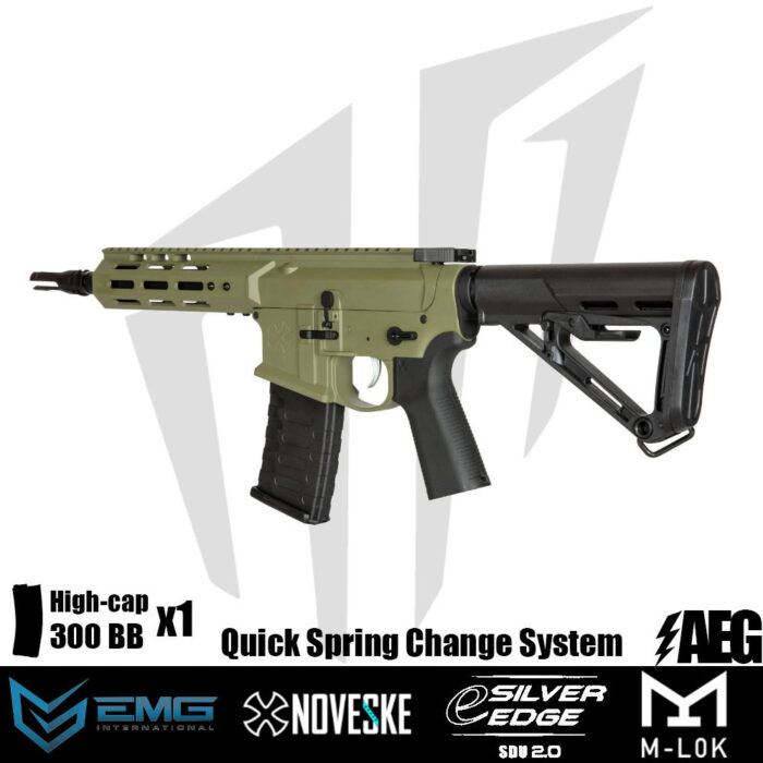 EMG Noveske 7.94 Gen 4 SBR Airsoft Tüfeği – Yeşil