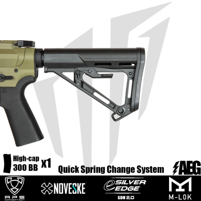 APS Noveske 7.94”’ Gen 4 SBR Airsoft Tüfeği – Yeşil