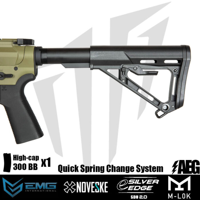 EMG Noveske 7.94 Gen 4 SBR Airsoft Tüfeği – Yeşil