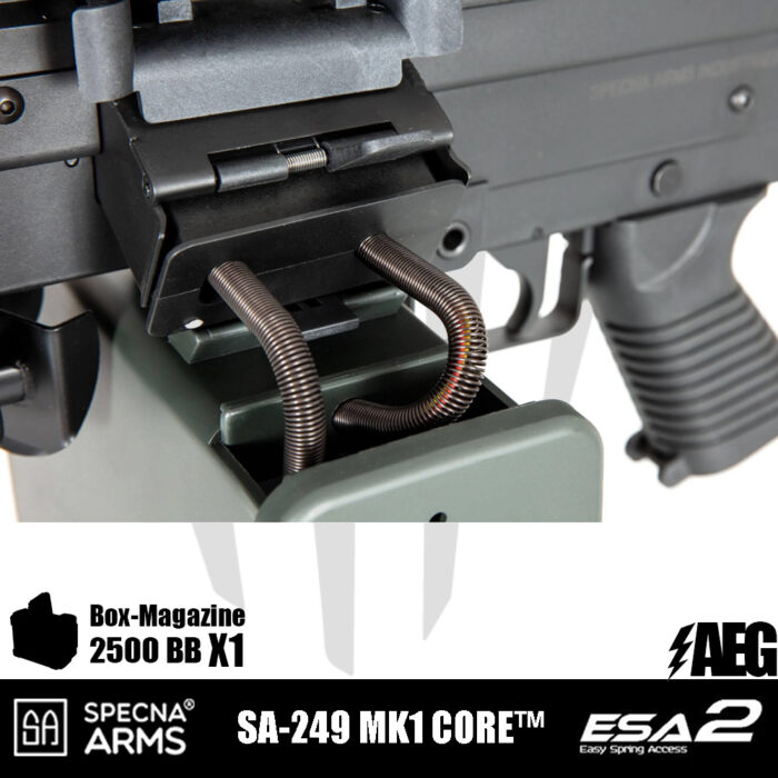 Specna Arms SA-249 MK1 CORE™ Airsoft Tüfeği – Siyah