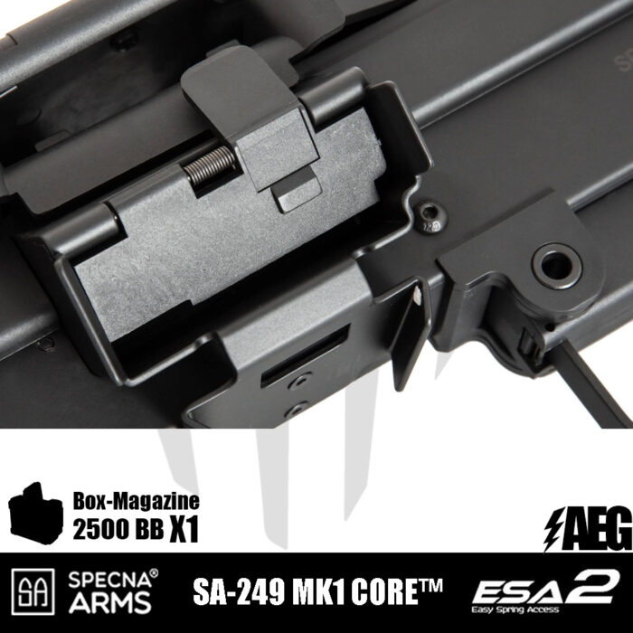 Specna Arms SA-249 MK1 CORE™ Airsoft Tüfeği – Siyah