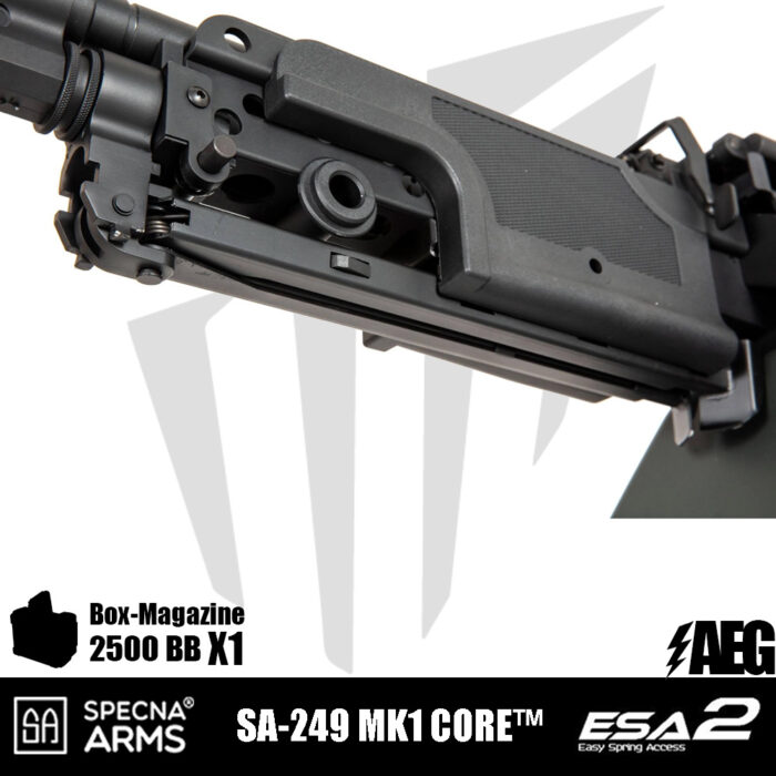Specna Arms SA-249 MK1 CORE™ Airsoft Tüfeği – Siyah