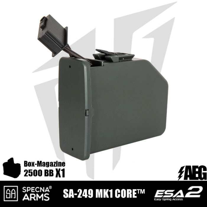 Specna Arms SA-249 MK1 CORE™ Airsoft Tüfeği – Siyah
