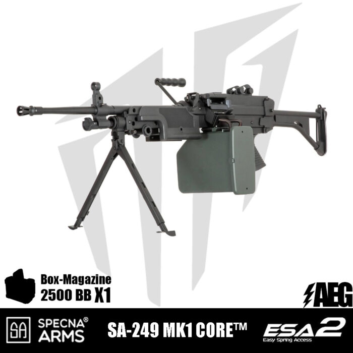 Specna Arms SA-249 MK1 CORE™ Airsoft Tüfeği – Siyah