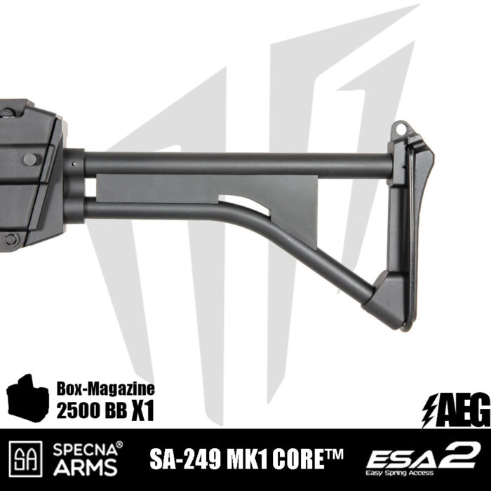 Specna Arms SA-249 MK1 CORE™ Airsoft Tüfeği – Siyah