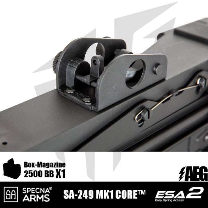 Specna Arms SA-249 MK1 CORE™ Airsoft Tüfeği – Siyah