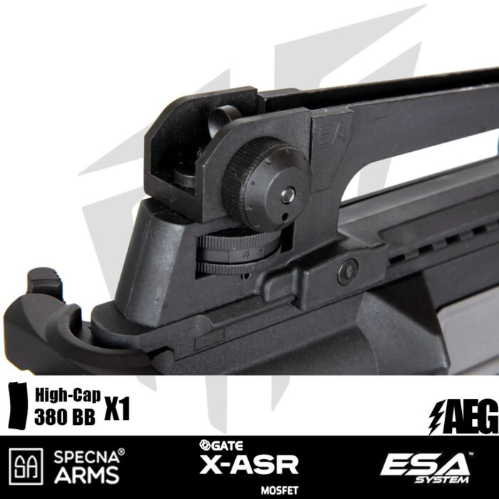 Specna Arms SA-C02 CORE™ Airsoft Tüfeği – GATE X-ASR MOSFET – Siyah