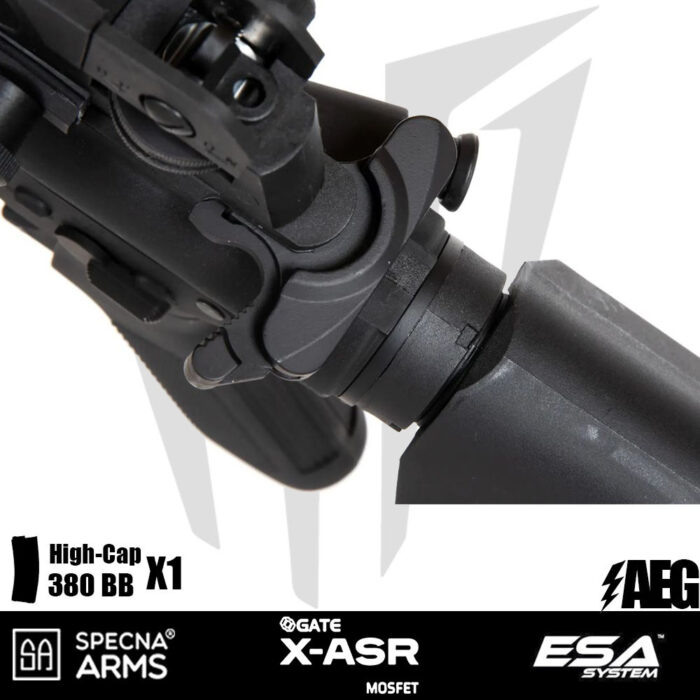 Specna Arms SA-C02 CORE™ Airsoft Tüfeği – GATE X-ASR MOSFET – Siyah