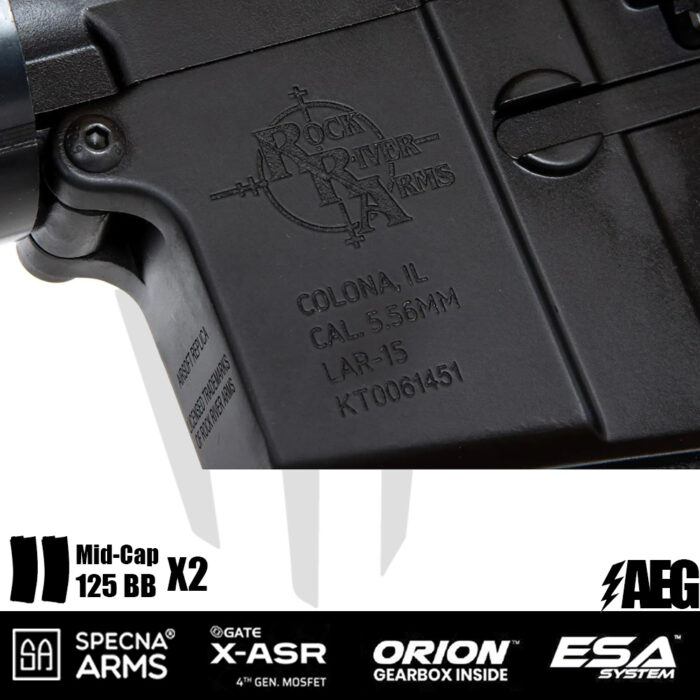 Specna Arms SA-E11 EDGE™ Airsoft Tüfeği – Siyah