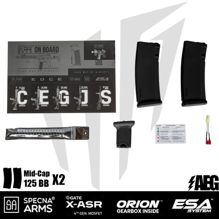 Specna Arms SA-E11 EDGE™ Airsoft Tüfeği – Siyah