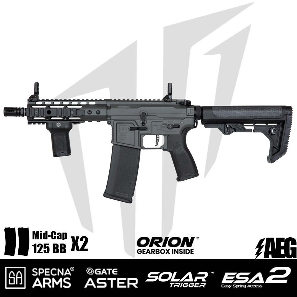 Specna Arms SA-E12-LH EDGE 2.0™ Airsoft Tüfeği – Chaos Gri
