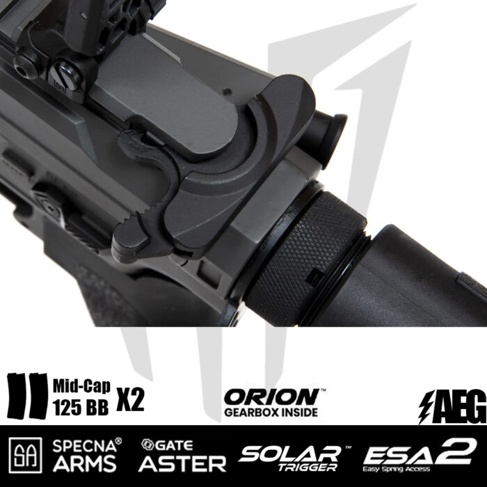 Specna Arms SA-E12-LH EDGE 2.0™ Airsoft Tüfeği – Chaos Gri