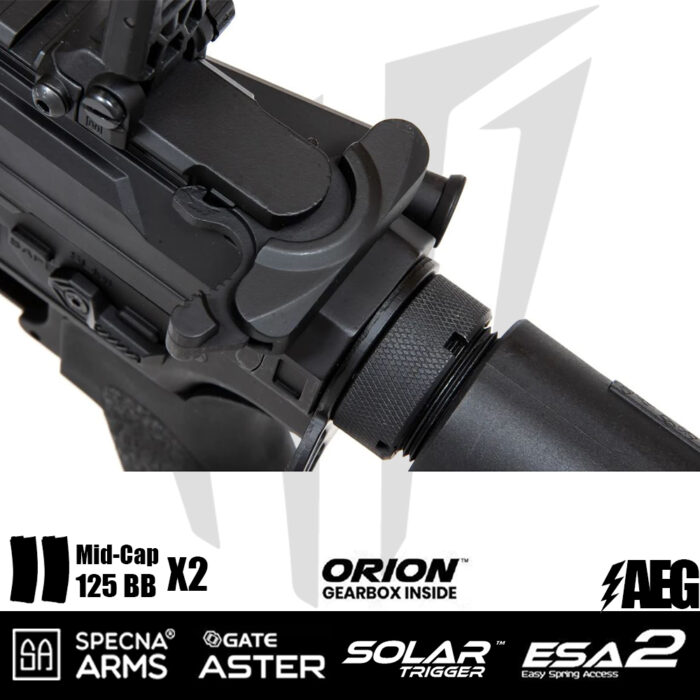 Specna Arms SA-E12-LH EDGE 2.0™ Airsoft Tüfeği – Siyah