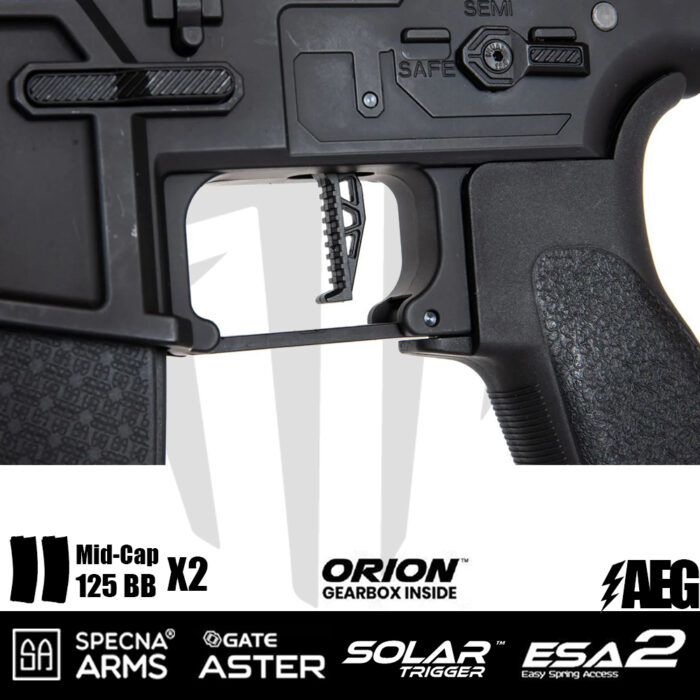 Specna Arms SA-E12-LH EDGE 2.0™ Airsoft Tüfeği – Siyah