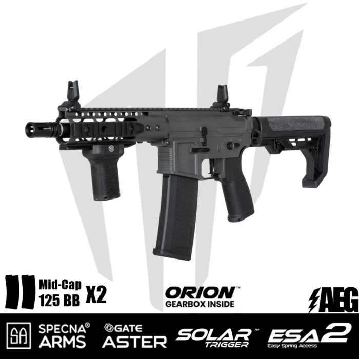 Specna Arms SA-E12-LH EDGE 2.0™ Airsoft Tüfeği – Chaos Gri