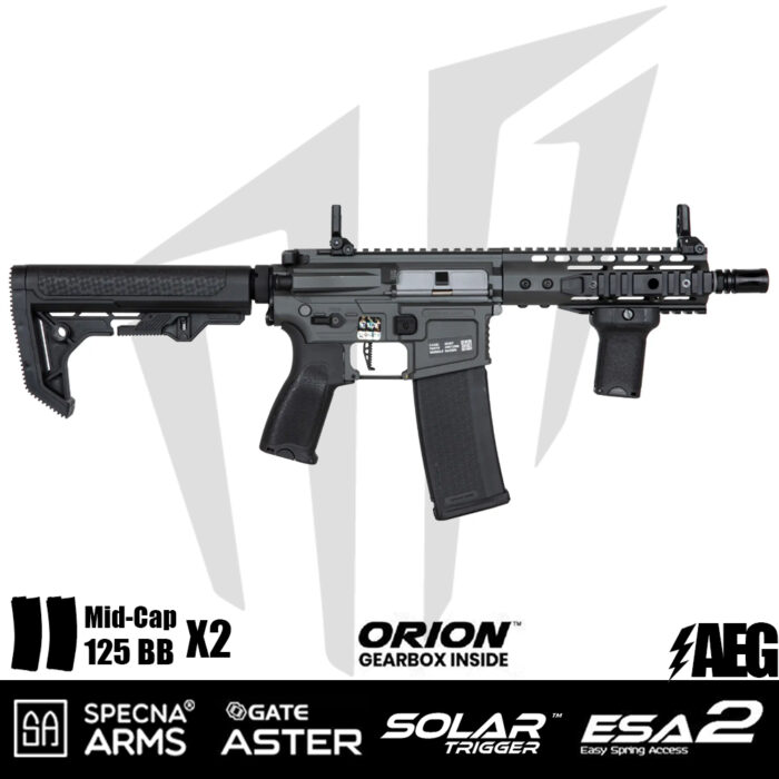 Specna Arms SA-E12-LH EDGE 2.0™ Airsoft Tüfeği – Chaos Gri